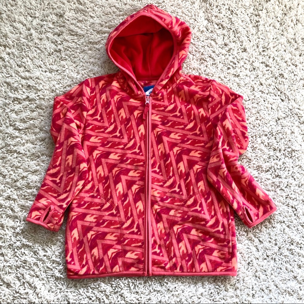 Slalom Girls Fleece Hoodie Jacket
